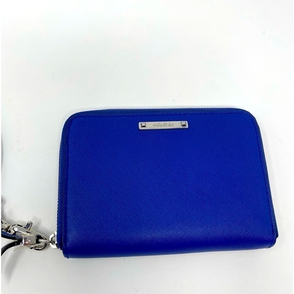 NEW - Stella & Dot Blue Wallet - Picture 1 of 8